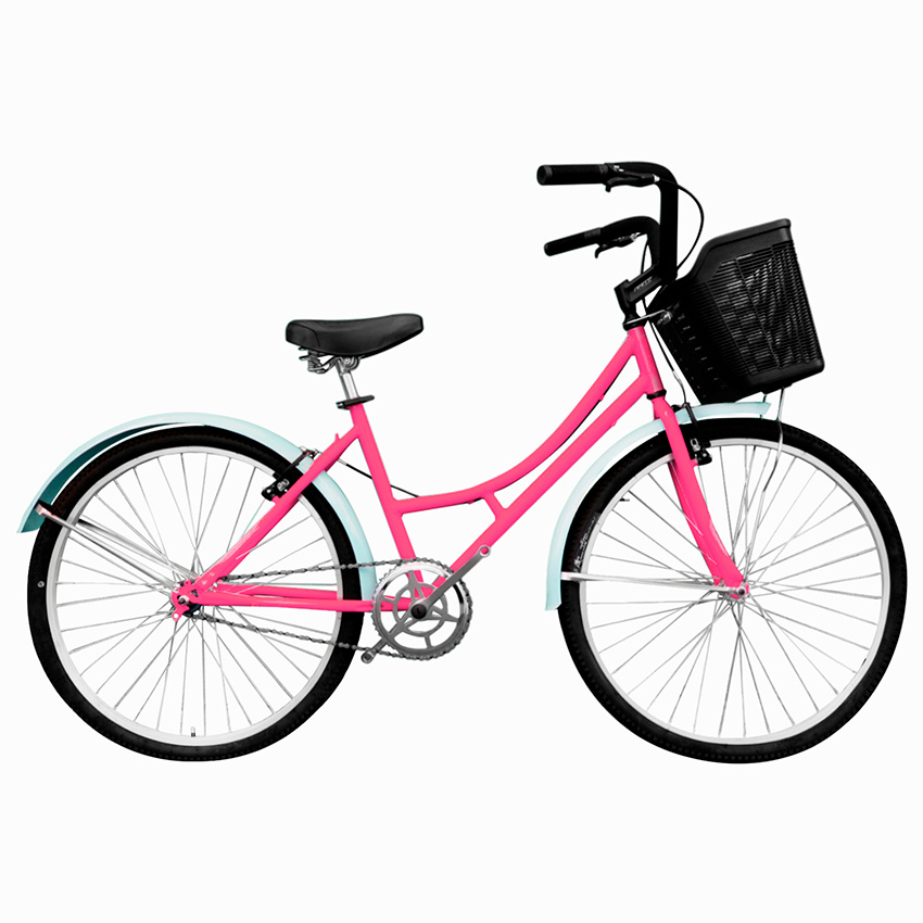 Descubriendo el camino perfecto: Consejos para elegir la mejor ruta de ciclismo en familia 7 Bicicleta Sforzo Playera Rin 24 Sin Cambios - Rosado