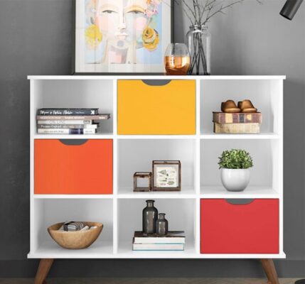 Transforma tu espacio: Consejos de decoración 3 Kit 3 cajones organizador Santos Multicolor