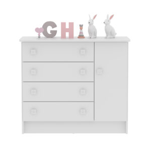 Comoda San Pablo Blanco 1 Comoda San Pablo Blanco