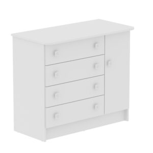 Comoda San Pablo Blanco 2 Comoda San Pablo Blanco