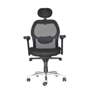 Sillón Torino Negro 1 silla para escritorio ideal para trabajar desde home office