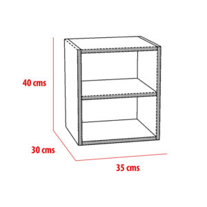 Combo 2 Mesas de noche Radom Duna 7 Combo mesas de noche con dos compartimientos ideales para ubicar libros y objetos de uso diario