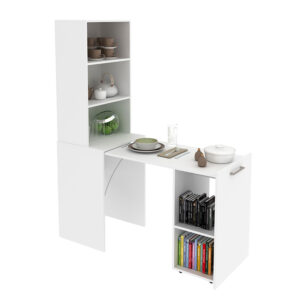 Mueble auxiliar de cocina ideal para organizar los elementos de uso diario
