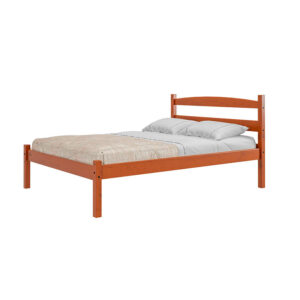 Cama doble Kazan de madera maciza