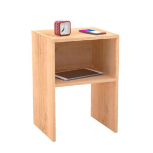 Mesa de noche multifuncional, sencilla, elegante y novedosa que puede usarse en cualquier tipo de habitación