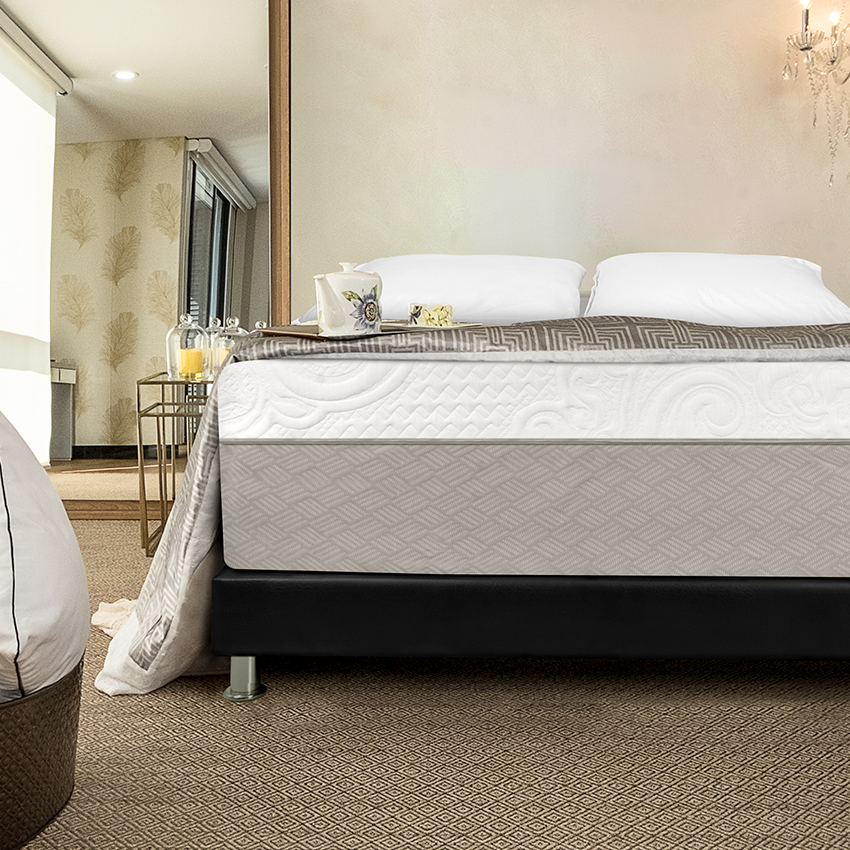 Señales de que es tiempo de cambiar tu colchón 6 Colchón Enrollable con base cama dividida y almohadas King 200x200 cm - 2020 HOME