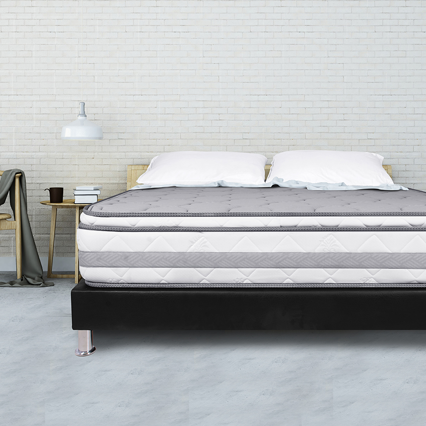 Señales de que es tiempo de cambiar tu colchón 7 Colchón Mónaco con base cama dividida y almohadas King 200x200 cm - 2020 HOME